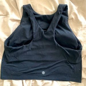 Athleta built in shelf bra workout top